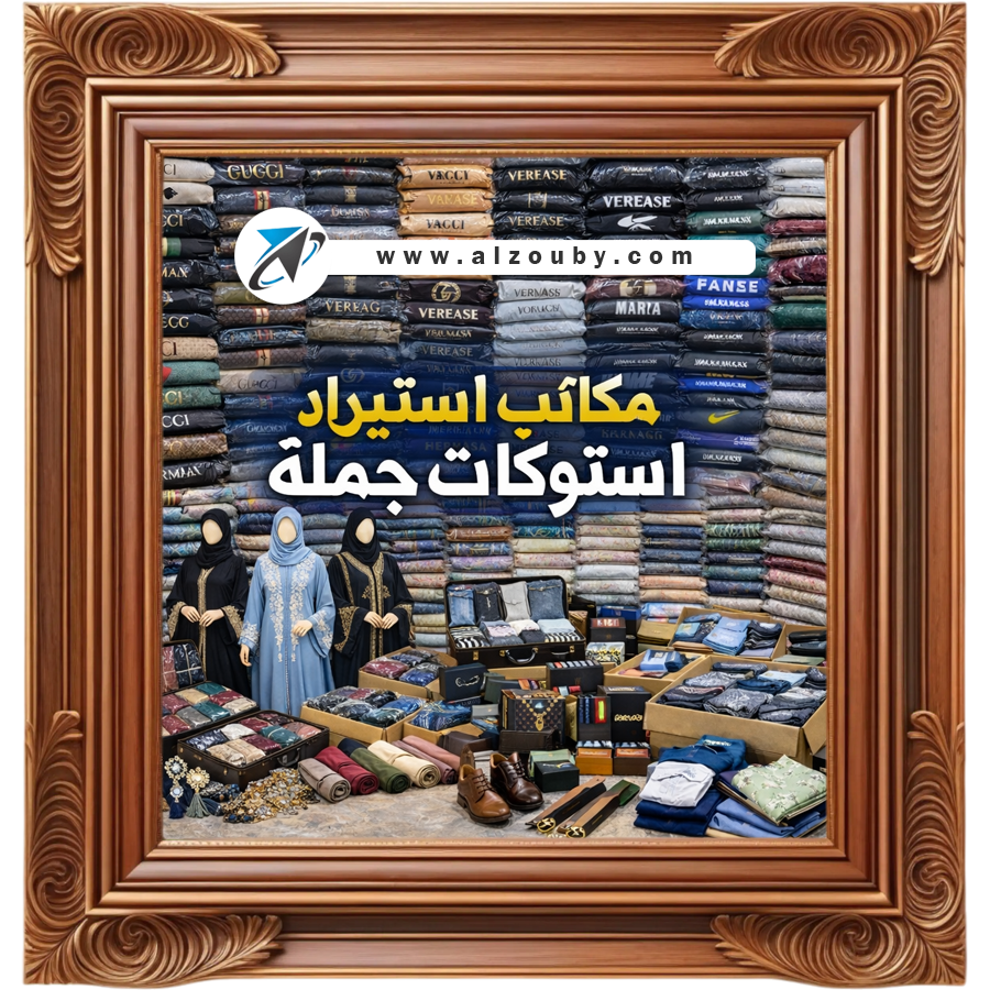 مكاتب استيراد استوكات جملة